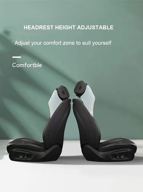 Car Headrest Back Pad Memory Foam Neck Pillow Office Cervical Lumbar Support Set Ventilation Function Car Interior Accessories