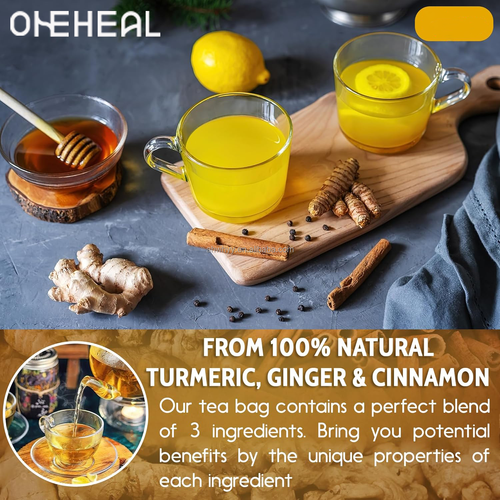 High Quality Ingredients Natural Organic Ginger Tea Premium Natural Turmeric Ginger Cinnamon Tea Bag