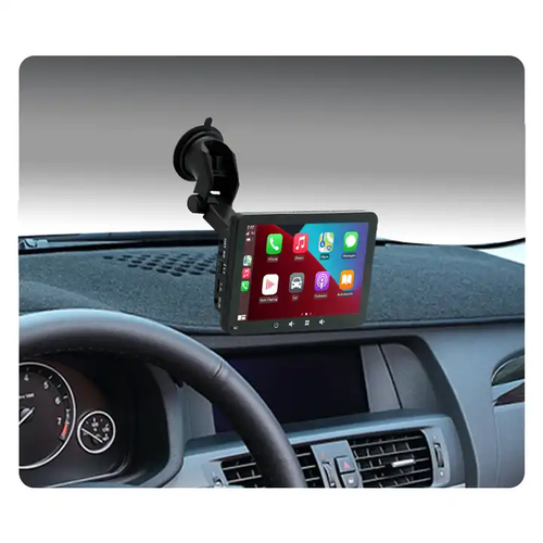 Portable Car Navigator Radio Carplay Mirror 7 Inch Touch Screen MP5 Player Display Multimedia Small Video Screen for Car