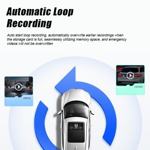 Car Dvr Dash Cam CAR DVR Vision Rearview Mirrors HD GPS Support 3 Inch 1080P Dual Dash Cam Front and Rear With App Touch Screen