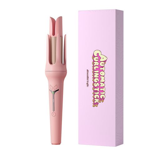 2 in 1 Interchangeable Rotating Automatic Anti-scald Heat protection Hair Curler Arc Voluminous