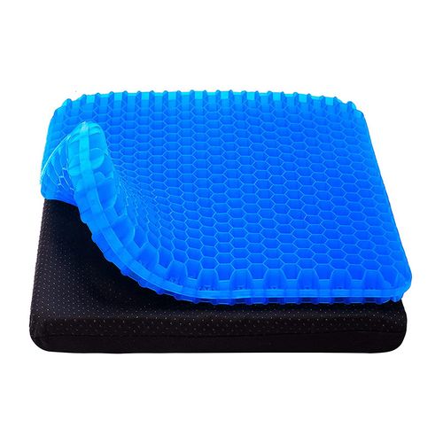 Office Chair Household Slow Rebound Car Butt Cushion Anti-slip Ergonomic Hip Cushion Cooling TPE Seat Cushion Cooling Gel Pad