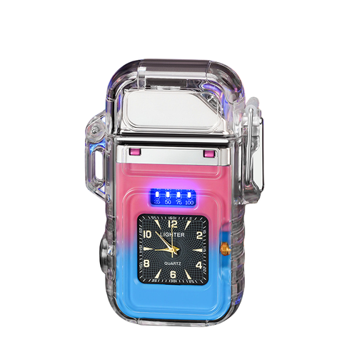 New Multifunctional Arc Lighter Watch Lighter Lighting Lighter USB Plasma Rechargeable