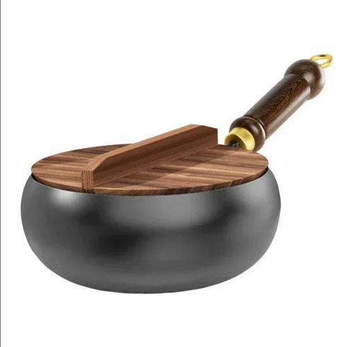 🔥Quality Assurance + Non-Toxic🔥Uncoated thick iron pot