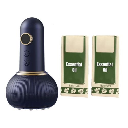 ⌛Electric Cupping Therapy Massager & Meridian Brush Set