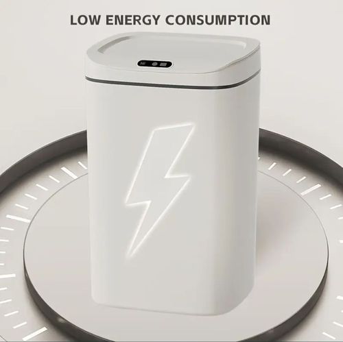 Smart Wave-Activated Trash Can - Odor-Sealing, Stylish & Durable with Easy Clean Design - Stainless Steel - For Home & Office - Perfect Gift for Housewarming & New Home