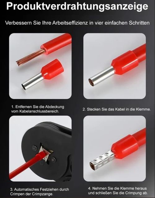 Crimping pliers and 1200pcs nails