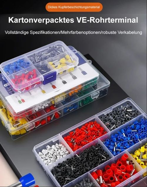 Crimping pliers and 1200pcs nails