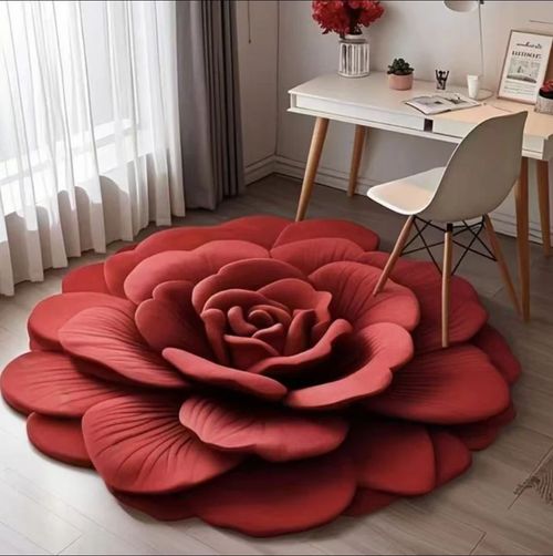 Tapis de sol Floral Plush & Diatomaceous Earth