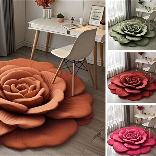 Tapis de sol Floral Plush & Diatomaceous Earth