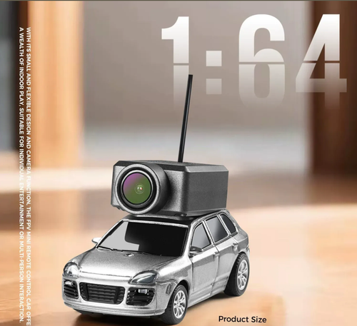 1：64 FPV First Person View Mini RC Car with Camera Racing Toy for Kids