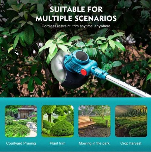 Dual-battery multi-functional lawnmower