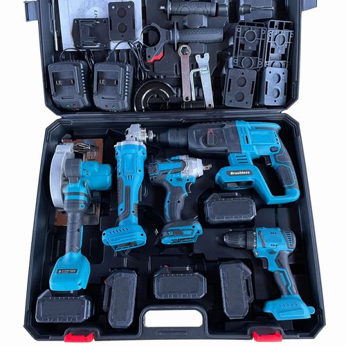 96V Best Lithium Battery Cordless Electric Drill, Power Drill, Brushless Drill Tool Combination Set