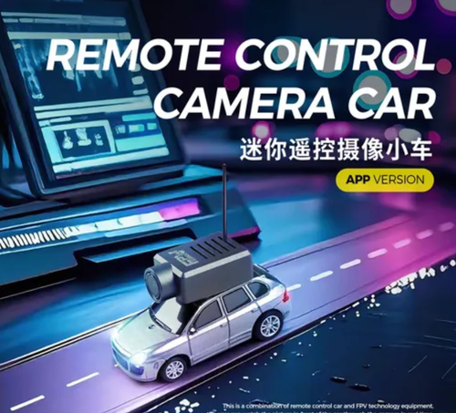 1：64 FPV First Person View Mini RC Car with Camera Racing Toy for Kids