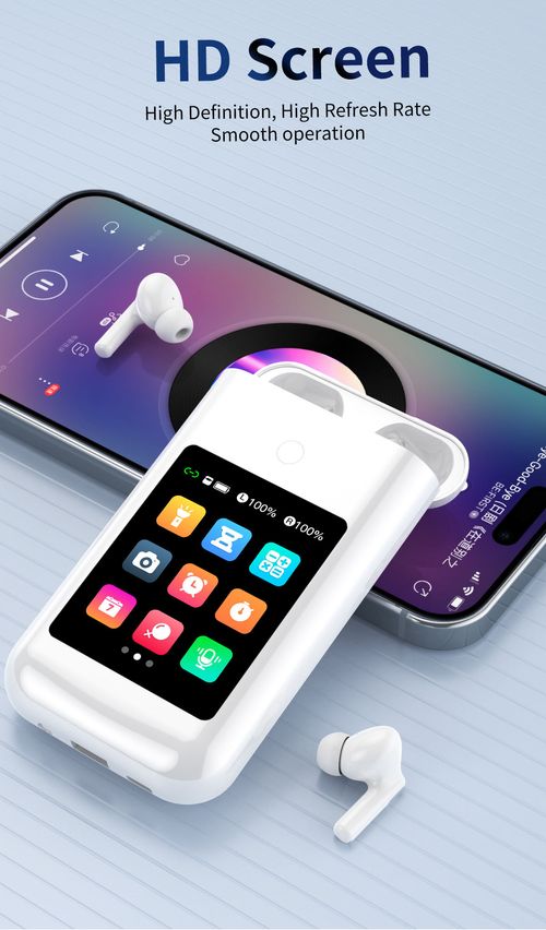 A98 Box ANC ENC Wireless Earbuds + Power Bank + Flashlight 3-in-1 Touchscreen Earbuds and Headphones, Battery Capacity > 5000 mAh