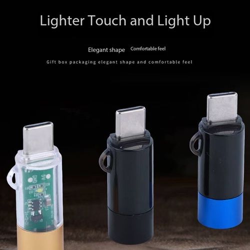 Electronic lighter, mobile phone cigarette lighter, charging lighter, TC USB port, portable, can be carried on board an aircraft.