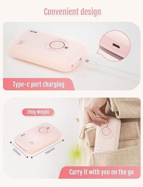 Creative Portable Photo Mini Picture Colour Printer Smartphone Pocket Photo Printer