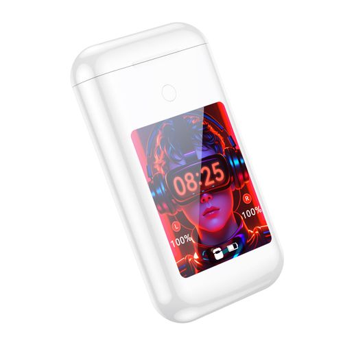 A98 Box ANC ENC Wireless Earbuds + Power Bank + Flashlight 3-in-1 Touchscreen Earbuds and Headphones, Battery Capacity > 5000 mAh