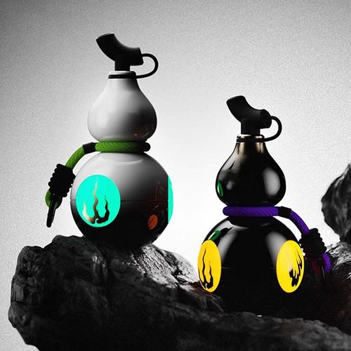 New Gourd Power Pack 10,000 mAh Outdoor High-Capacity Power Pack Fast Charging Power Pack