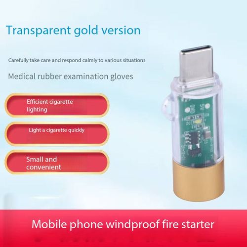 Electronic lighter, mobile phone cigarette lighter, charging lighter, TC USB port, portable, can be carried on board an aircraft.