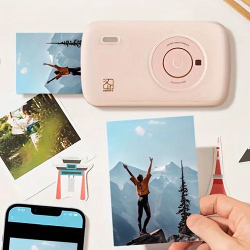 Creative Portable Photo Mini Picture Colour Printer Smartphone Pocket Photo Printer