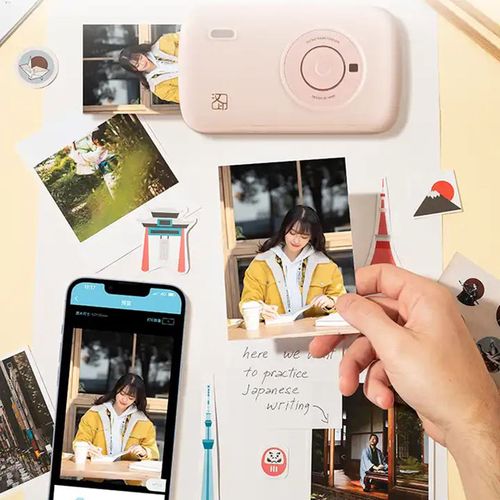 Creative Portable Photo Mini Picture Colour Printer Smartphone Pocket Photo Printer