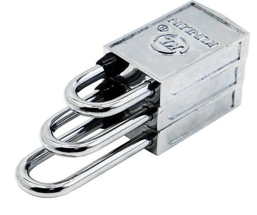 Universal padlock magnetic induction combination lock without holes anti-blocking and anti-picking electric locks waterproof magnetic locks