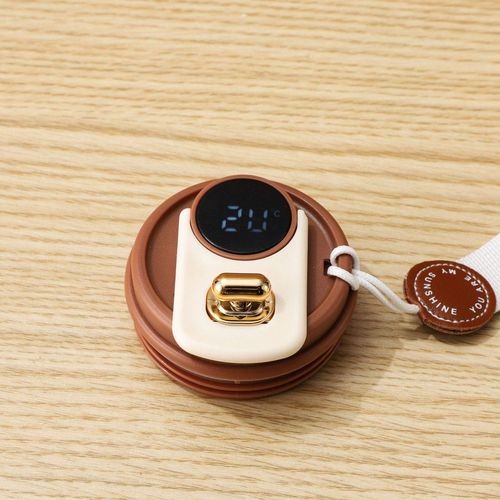 New Design 450ml Light Emitting Diode Smart Temperature Indicator Hot Non-Tipping Stainless Steel Travel Coffee Mug Mugs