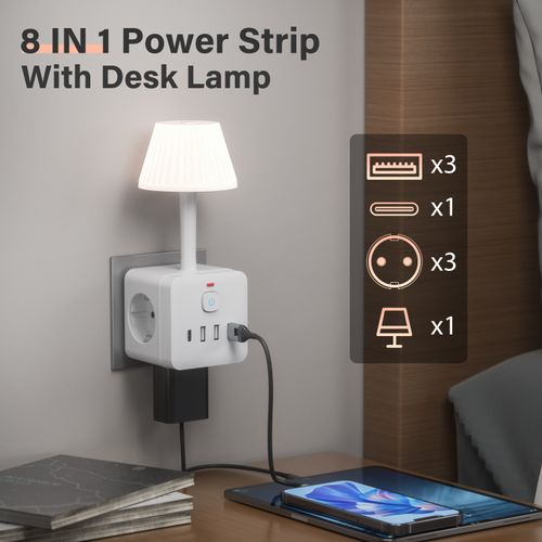 Rubik's Cube Plug C-Type Night Light USB to Multi-Plug Adapter Small Night Light Home Wireless Plug Adapter