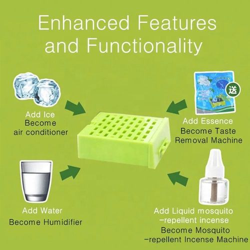 Hot sale multifunctional portable desktop air circulation battery energy fan