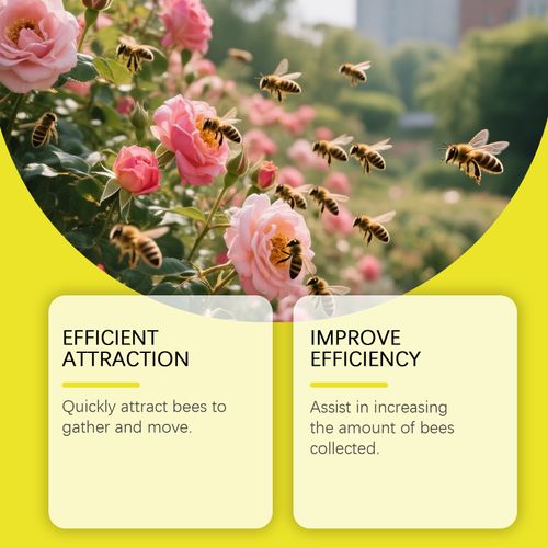 Bee attractant agent Outdoor gardening bee attractant Bee colony attraction tool for daily management of apiaries