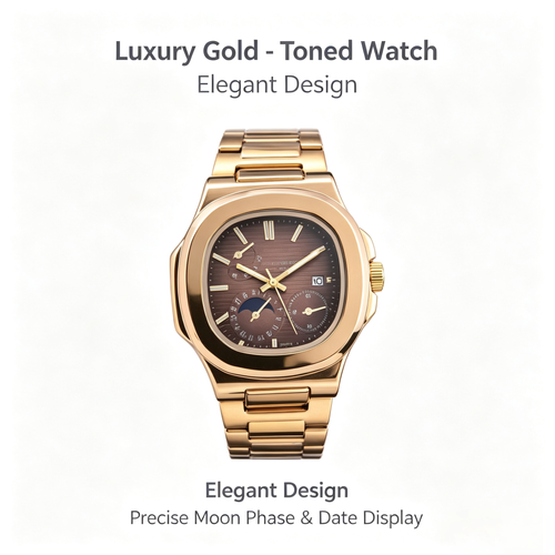 ✨DLJ-CePin✨Water-resistant Multifunction Business Watch