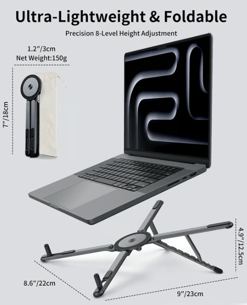 ✨DLJ-CePin✨3-in-1 Magnetic Foldable Laptop Stand