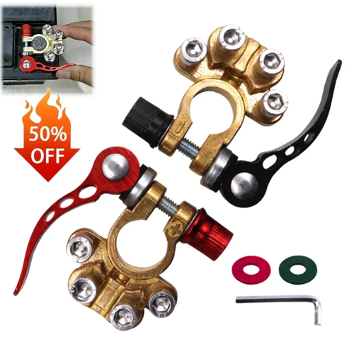 2 stuks Battery Terminal Connectors