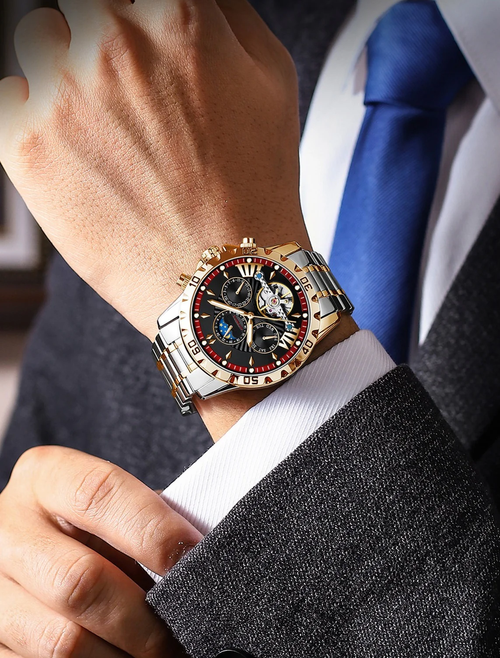 ✨DLJ-CePin✨⌚💧Swiss Brand New Waterproof Automatic Mechanical Watches