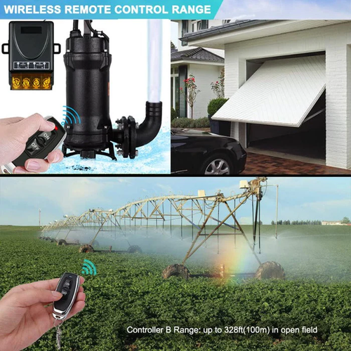 ✨DLJ✨Wireless Remote Relay Switch - Includes a 1,000-meter Remote Control