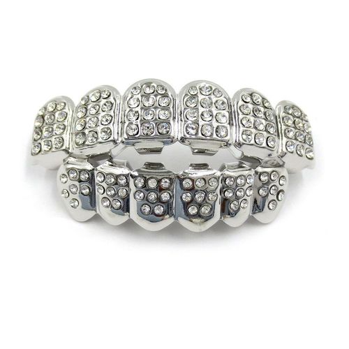 🔥zzp-CEPIN🔥-Hip-Hop Gold-Plated Diamond Grillz