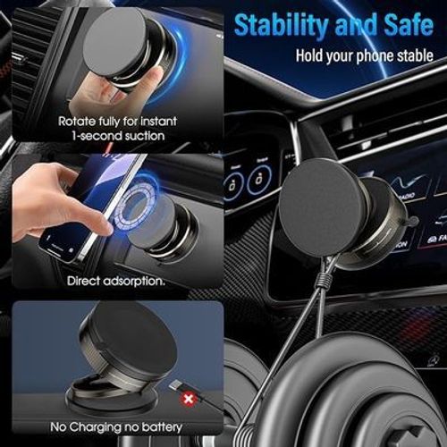 🔥zzp-CEPIN🔥--Foldable Magnetic Phone HolderDrive Smart, Stay Hands-Free!