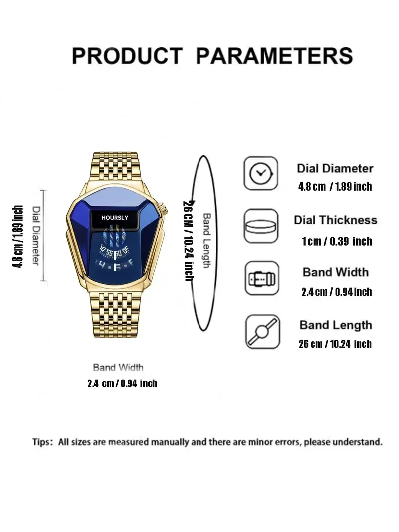 🔥ZZP-CEPIN🔥Men's Business Quartz Watch with Snake Head Motorcycle Design