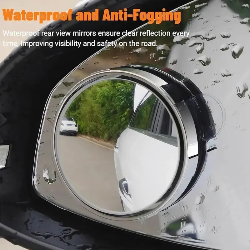 🔥ZZP-CEPIN🔥2Counts Safety driving mirror,Car Blind Spot Mirror, Wide Angle Mirror for Car Rearview Mirror,360-Degree Reversing Mirror