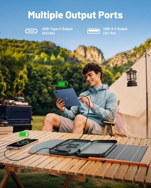 ✨DLJ-Cepin✨Solar Panels Portable Foldable Solar Charger