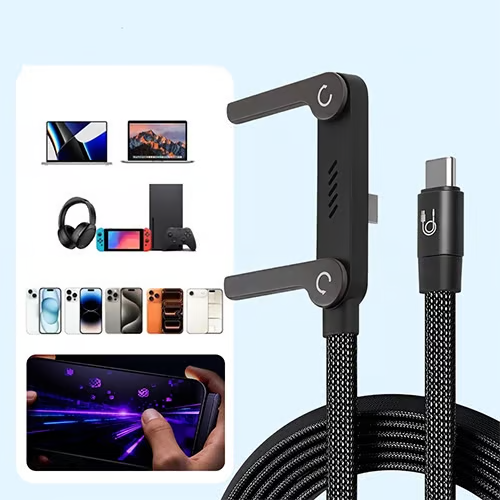 ✨DLJ-CePin✨240W Folding Stand Charging Cable