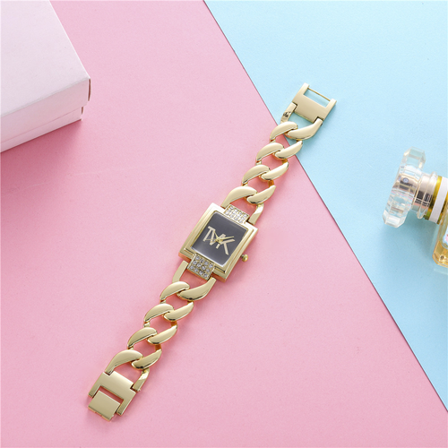 ✨DLJ-CePin✨Women's Square Diamond-Set Affordable Luxury Niche Quartz Watch