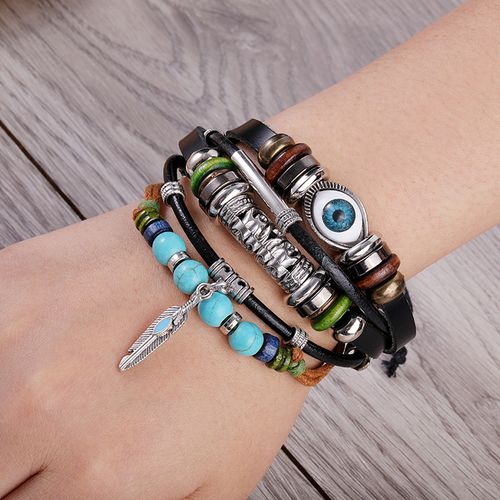 Evil Eye layered Bracelet