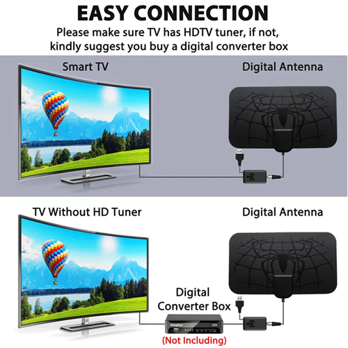 ✨DLJ✨ Newest TV Antenna Indoor HD Digital 4K 1080p for All Smart TVs