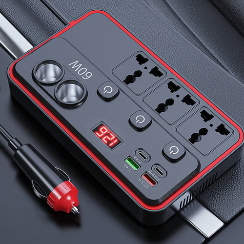 ✨DLJ-CePin✨Multifunctional Car Charger with AC Outlets & USB