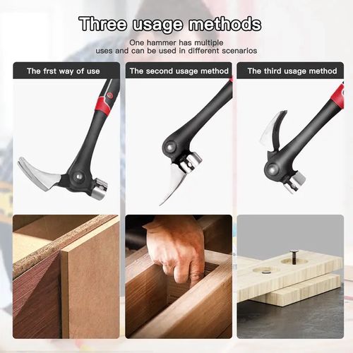 ✨DLJ-CePin✨️Multifunctional Magnetic Claw Hammer Tool