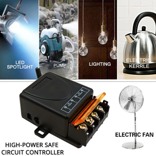 ✨DLJ✨Wireless Remote Relay Switch - Includes a 1,000-meter Remote Control