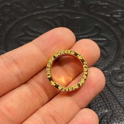 Gold-Plated Eternal Heart True Love Unisex Fashion Personality Punk Trendy Couple Ring