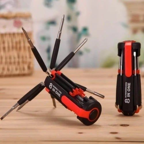 zhy🏵️8 in 1 Screwdriver with Worklight🏵️